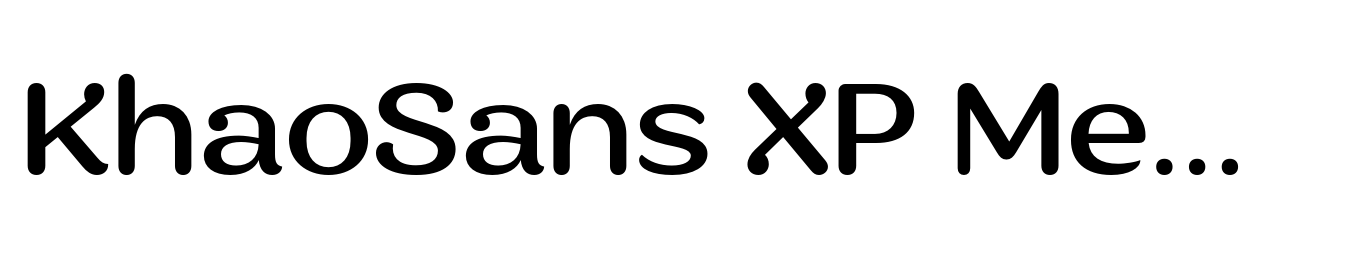 KhaoSans XP Medium